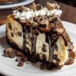 Chocolate Chip Cookie Dough Cheesecake