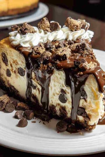 Chocolate Chip Cookie Dough Cheesecake