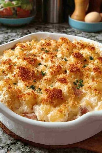 Chicken Cordon Bleu Casserole