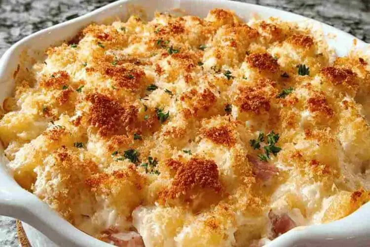 Chicken Cordon Bleu Casserole