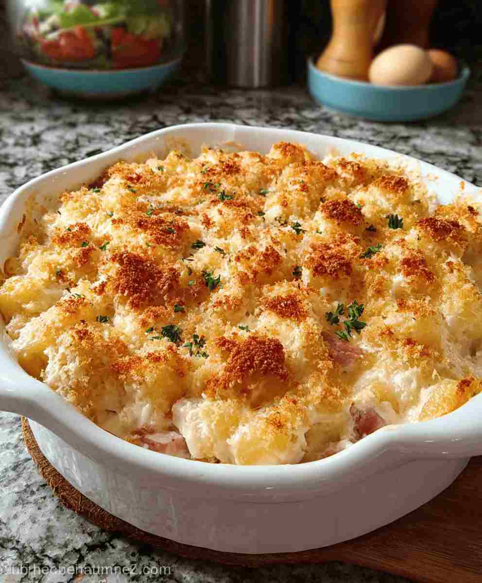 Chicken Cordon Bleu Casserole