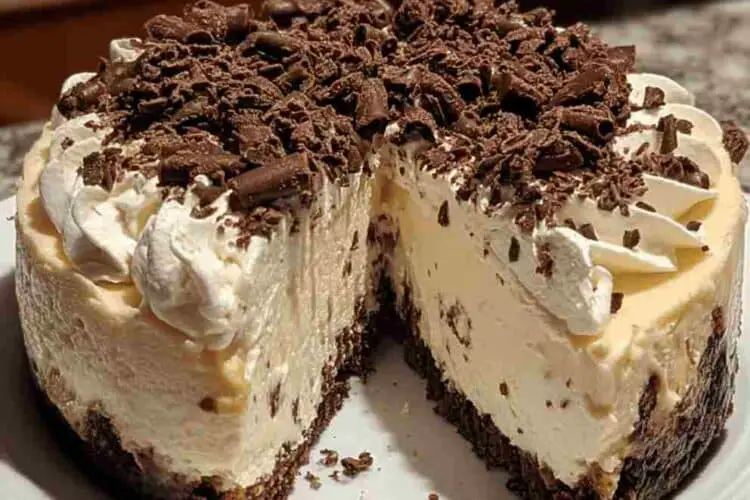 Easy Cannoli Cheesecake