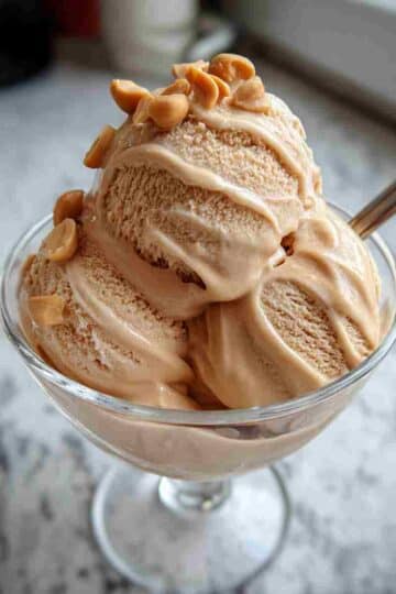 Peanut Butter Greek Frozen Yogurt