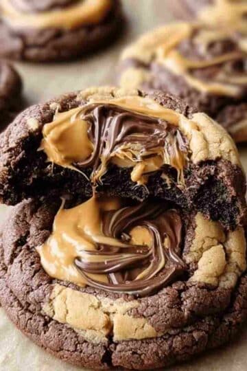 Peanut Butter Brownie Cookies