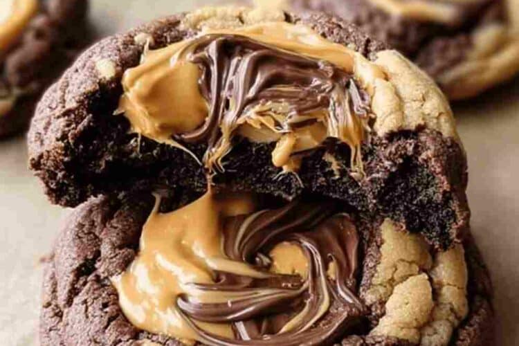 Peanut Butter Brownie Cookies