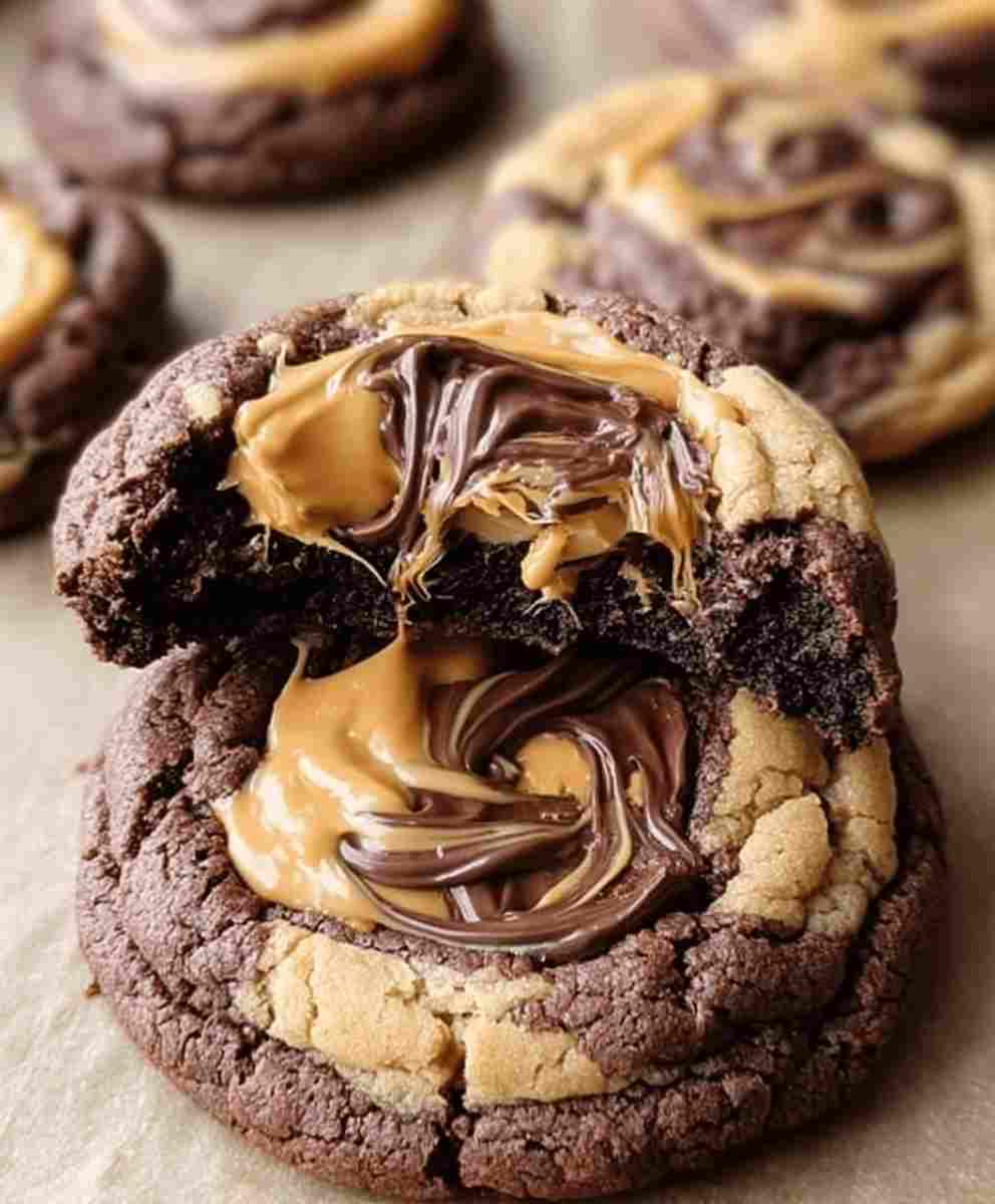 Peanut Butter Brownie Cookies