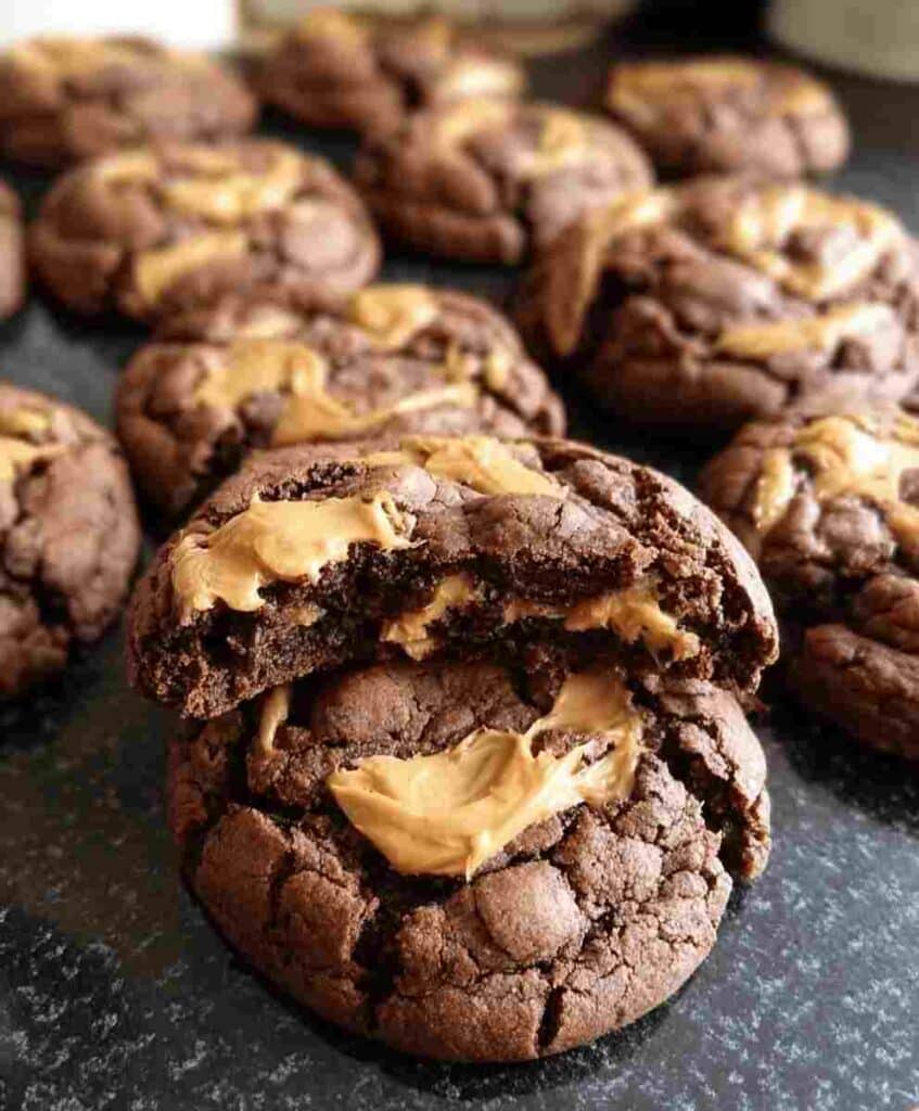 Peanut Butter Brownie Cookies