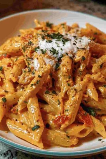 Creamy Tomato Garlic Pasta