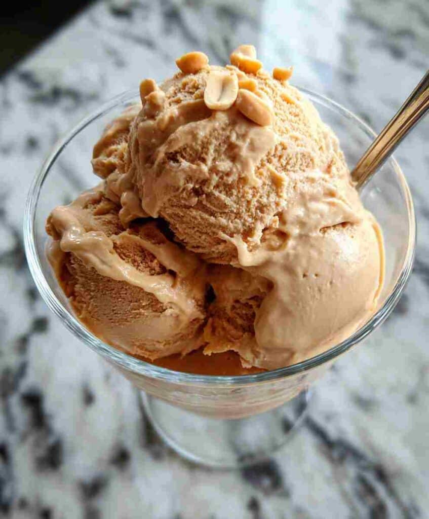 Peanut Butter Greek Frozen Yogurt