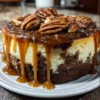 Caramel Pecan Brownie Cheesecake
