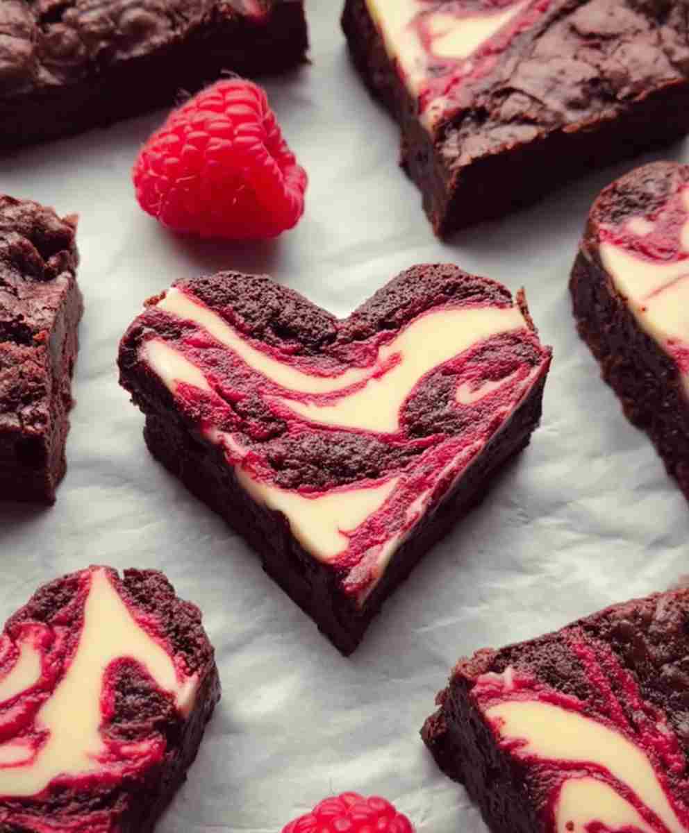 Heart Shaped Brownies