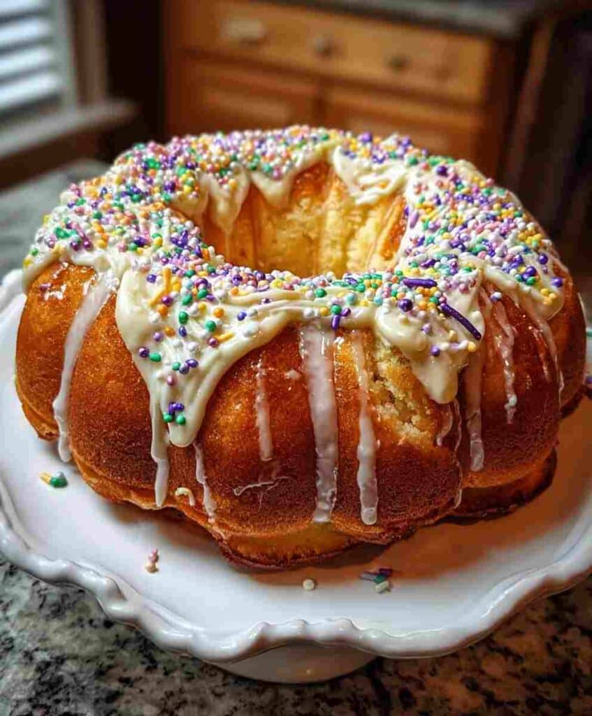 Cream Cheese King Cake Recipe