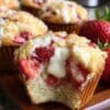 Healthy Strawberry Cream Cheese Muffins